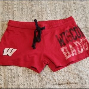 Wisconsin Badger shorts